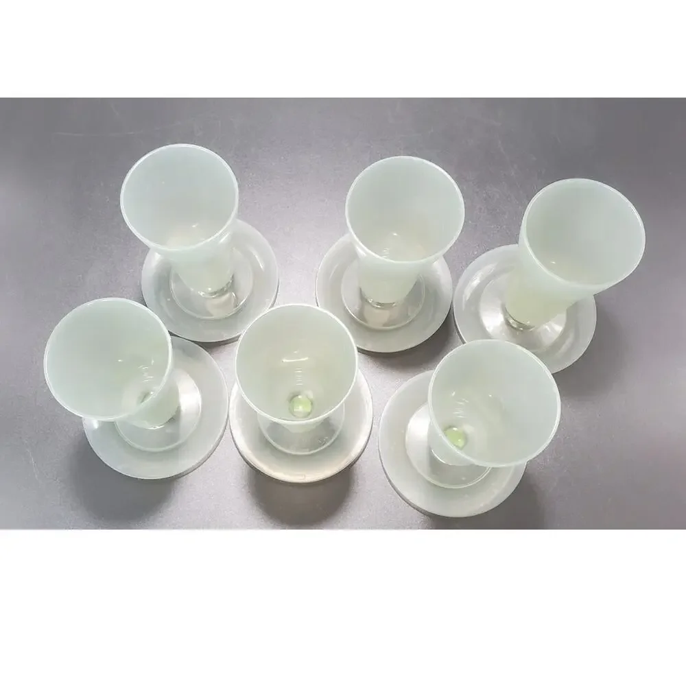 Vintage Tupperware Parfait Dish w/Base, Set of 6 NO LIDS - Picture 2 of 4